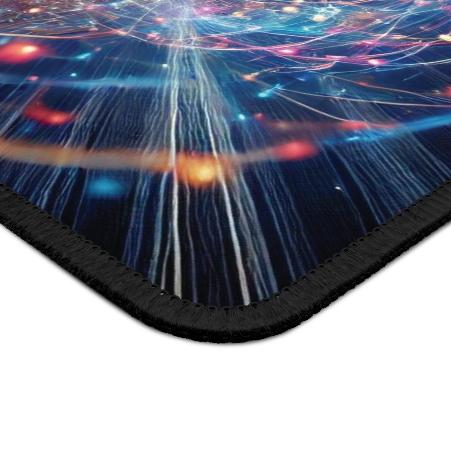 Gaming Mouse Pad - Particles Colliding